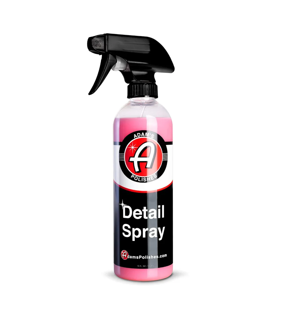Pink and black Detail Spray bottle with trigger nozzle, product photo