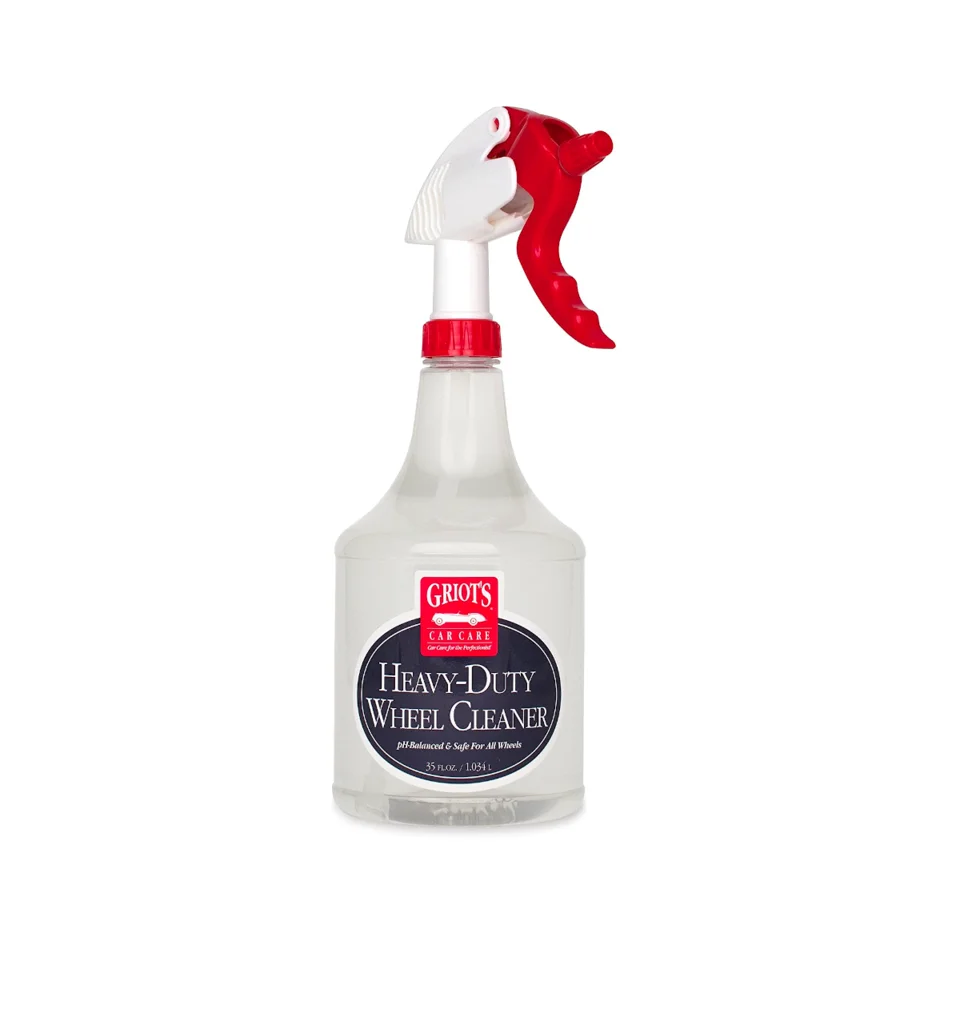 Spray bottle of Heavy-Duty Oven Cleaner on a white background